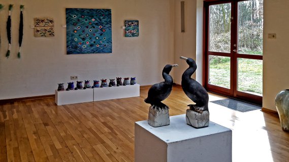 Ausstellung auf dem Mikkelberg in Hattstedt